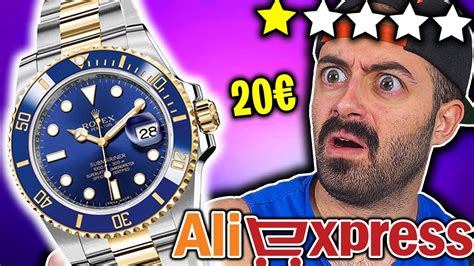 orologi cinesi rolex aliexpress|IL ROLEX di ALIEXPRESS da 20€ *UNBOXING* .